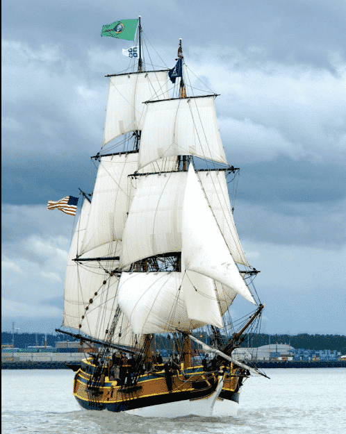 Lady Washington ship in Aberdeen