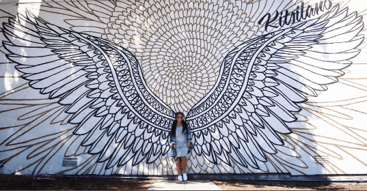 Mural with Camille Explore Washington State