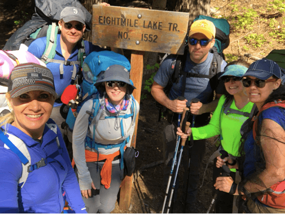 Eightmile Lake Trail Sign, The Enchantments, Explore Washington State
