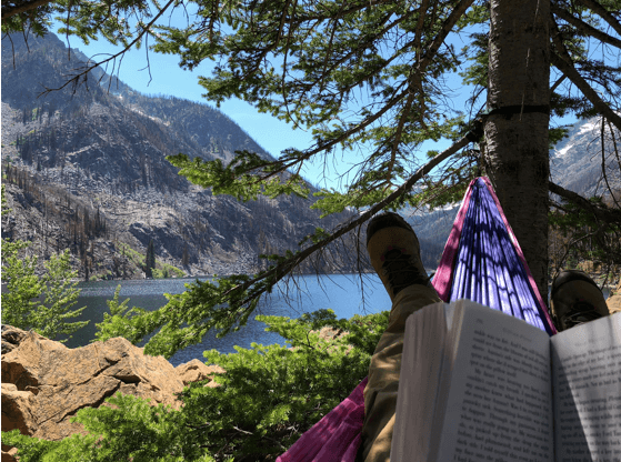 Reading in Hammock, The Enchantments, Explore Washington State