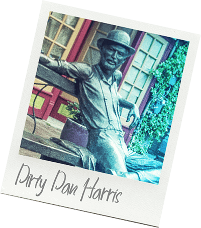 Bellingham Statue of Dirty Dan Harris