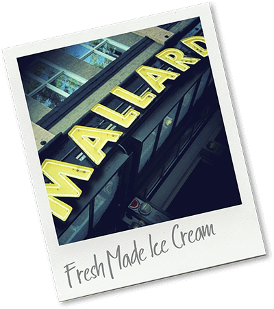 Bellingham Malard Ice Cream Sign