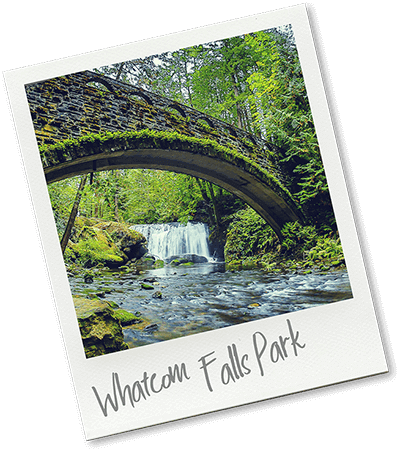 Bellingham Whatcom Falls Park Bridge