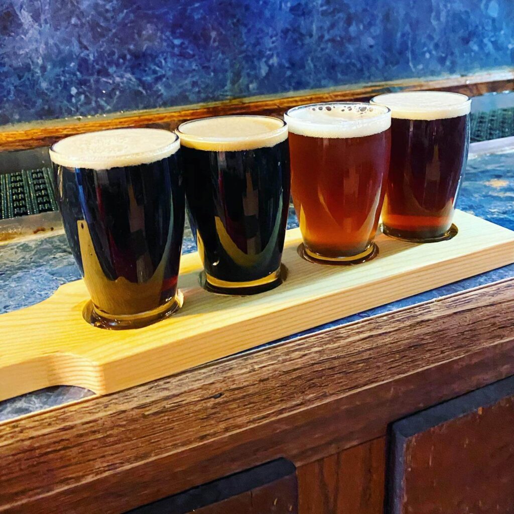 Ice Harbor beer flight Breweries in Tri-Cities