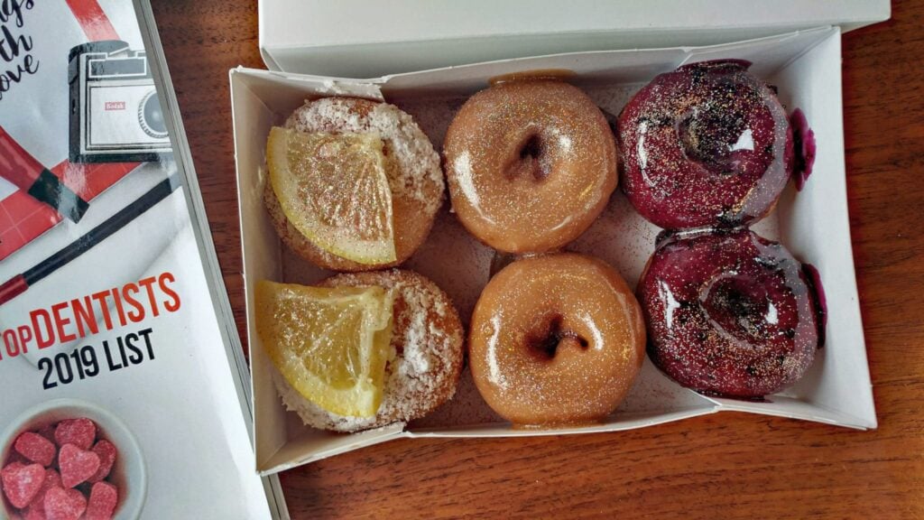 Hello Sugar Bakery in Spokane Donuts in a box