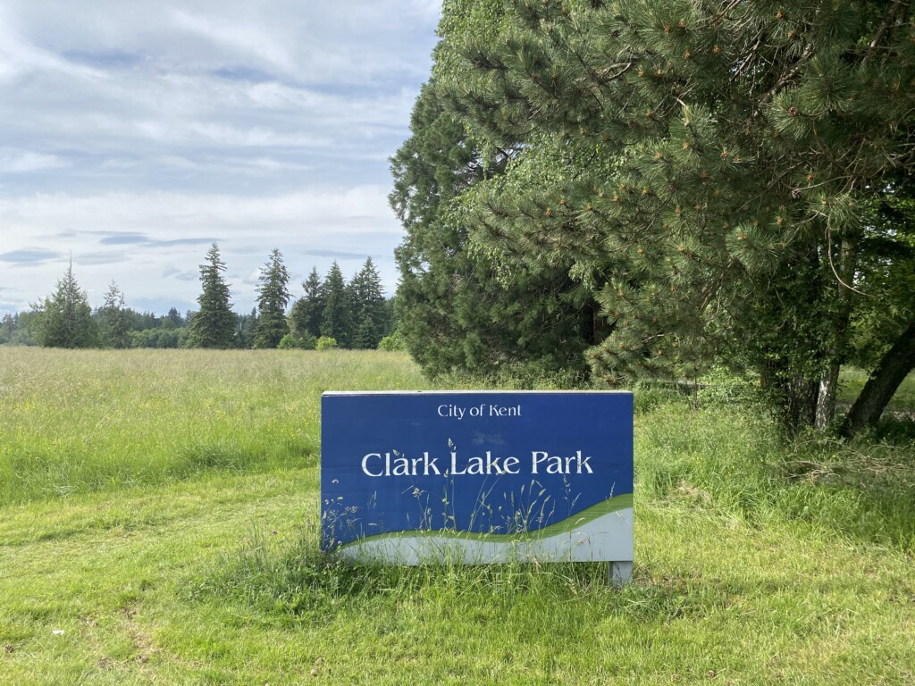 park sign