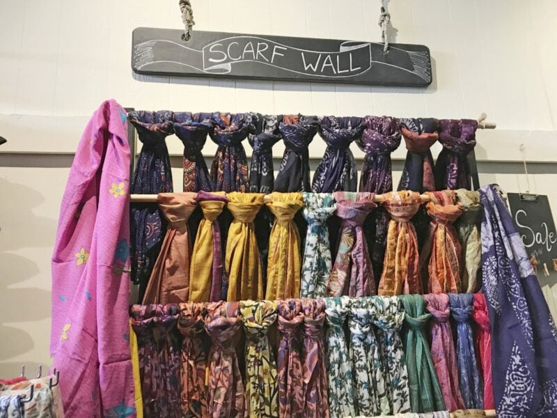 scarf wall