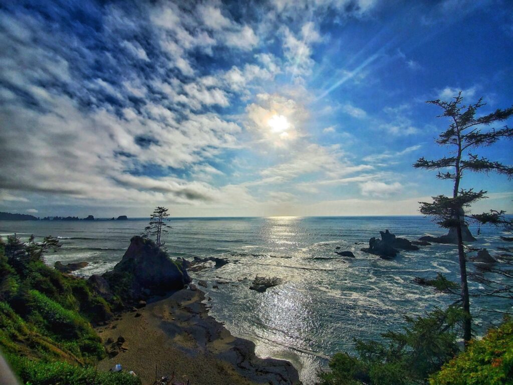 shi shi beach cape flattery sunset