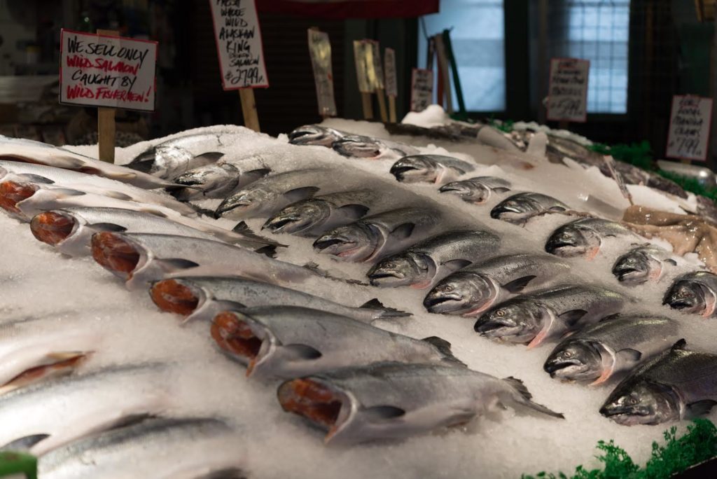 Pike Place Market fish