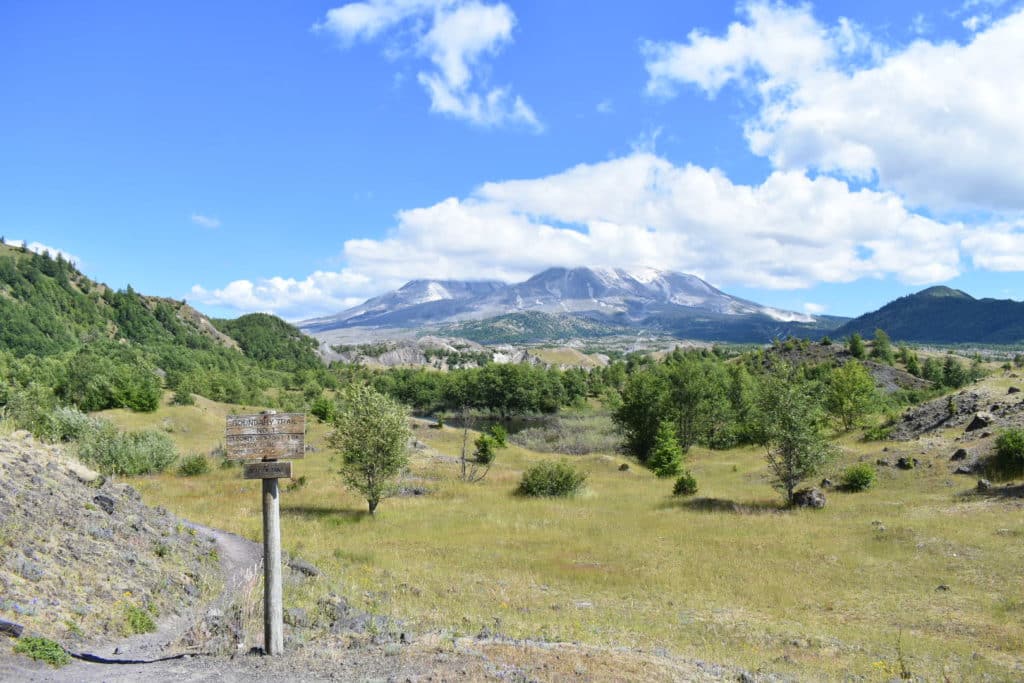 Visiting Mt. St.Helens with kids. Hummocks trail