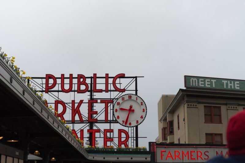 Pike Place Public Market sign
