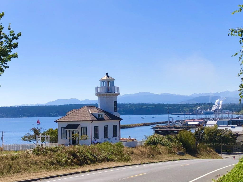 port townsend waterfront lighthouse