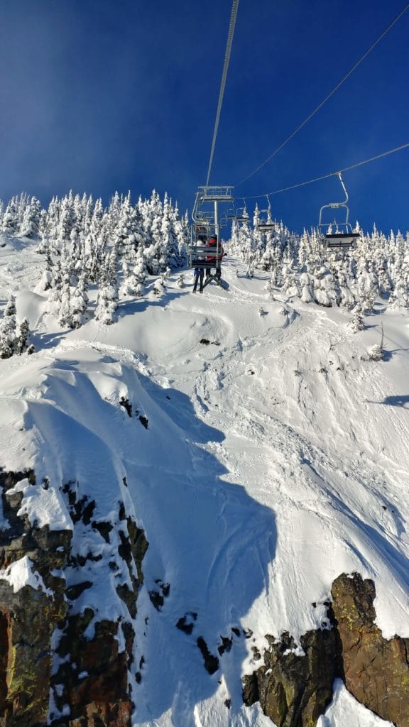 chairlift at crystal mountain