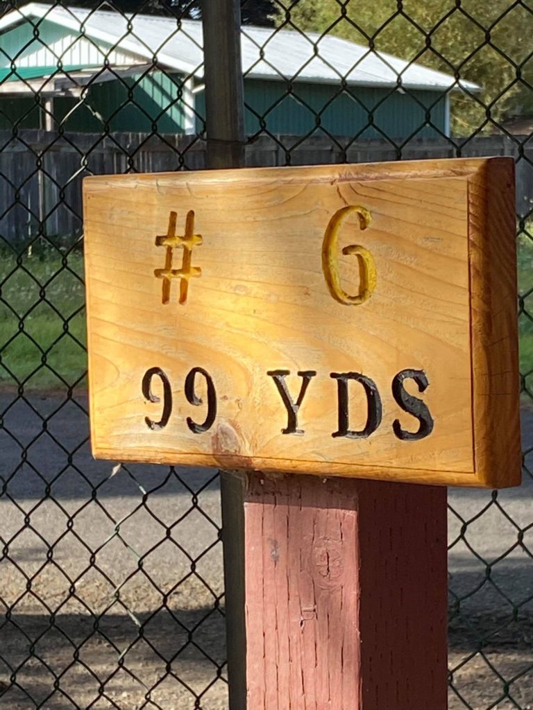 golf sign in vancouver wa