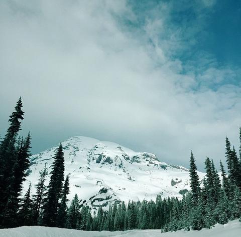 Wish You Were Northwest Favorite Places Mt. Rainier snow