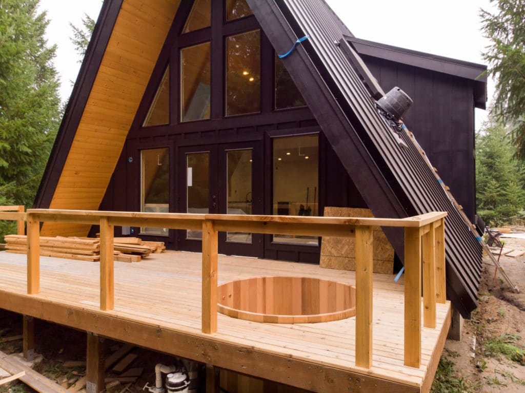 A-frame in Packwood, Washington at Heartwood