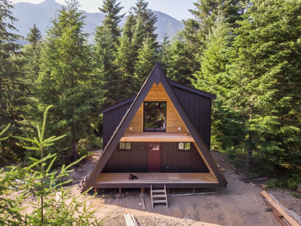 A-frame in Packwood, Washington at Heartwood