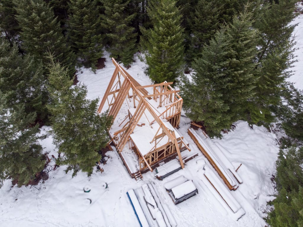A-frame in Packwood, Washington at Heartwood