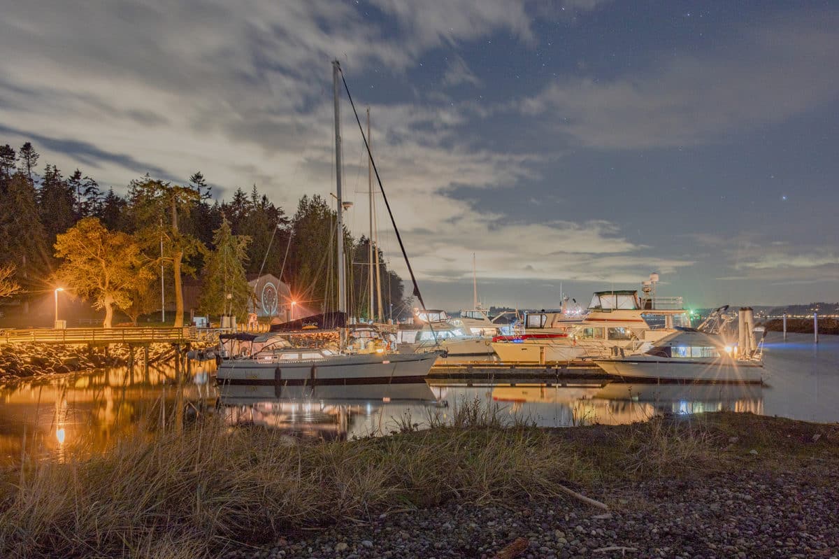Blake Island Marina in Washington
