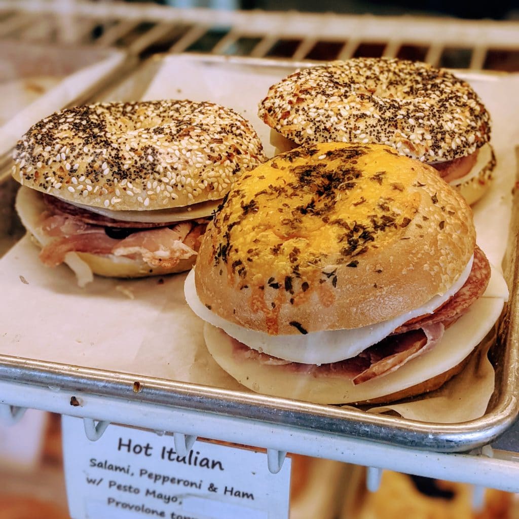Bagels from Woodinville Bagel Bakery