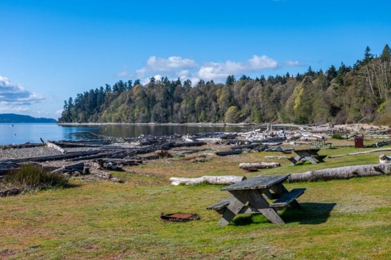 Campground at Blake Island