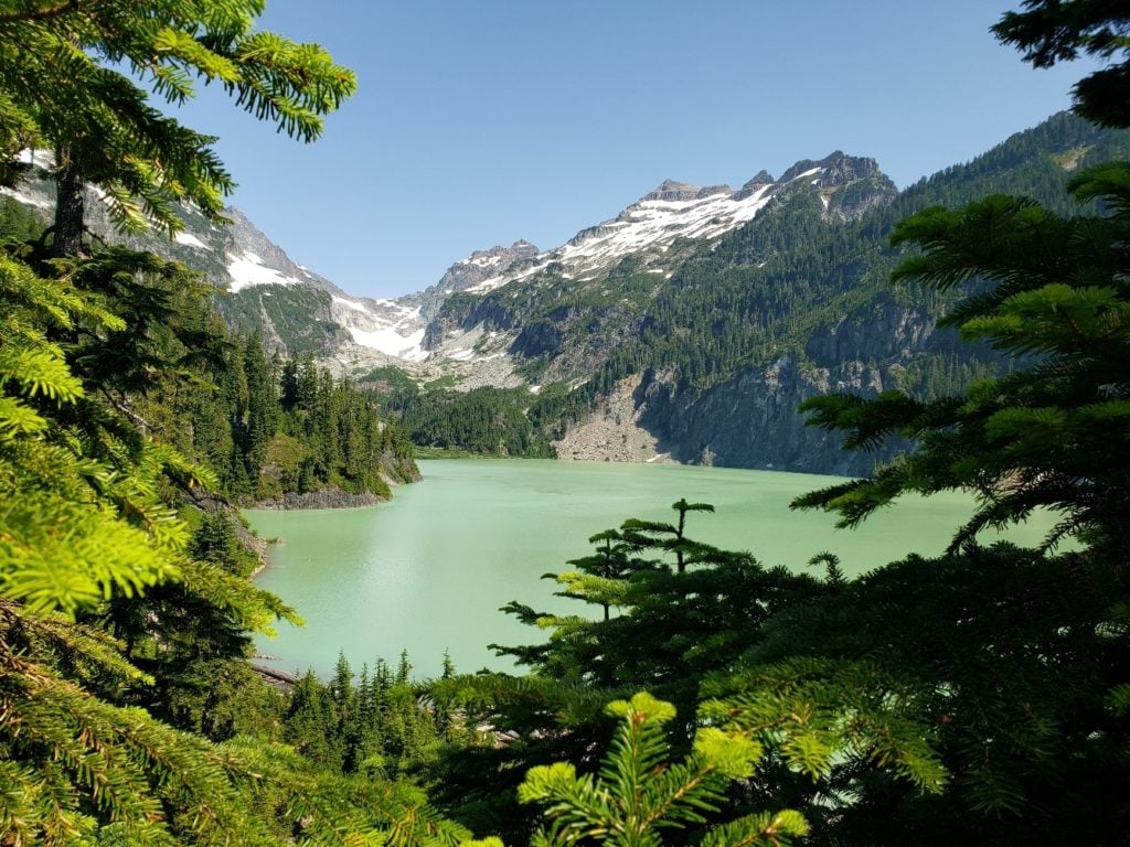 blanca lake near highway 2
