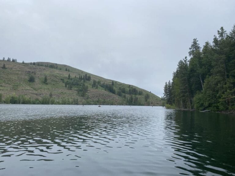 Fishing Patterson Lake In Methow Valley