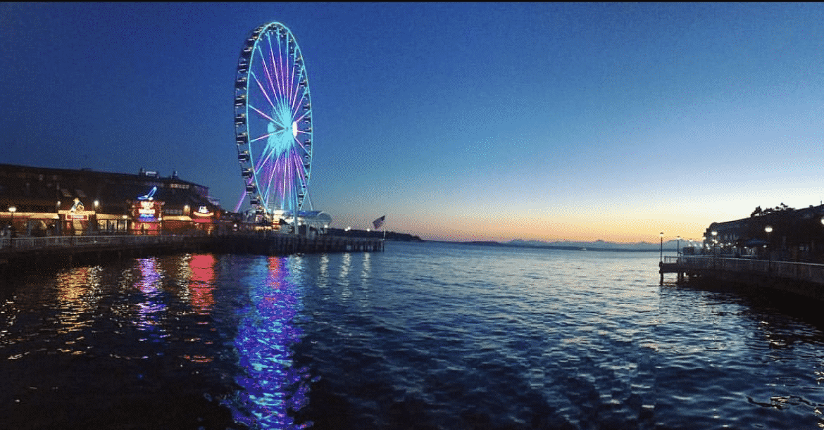 The Great Wheel in Seattle, Washington