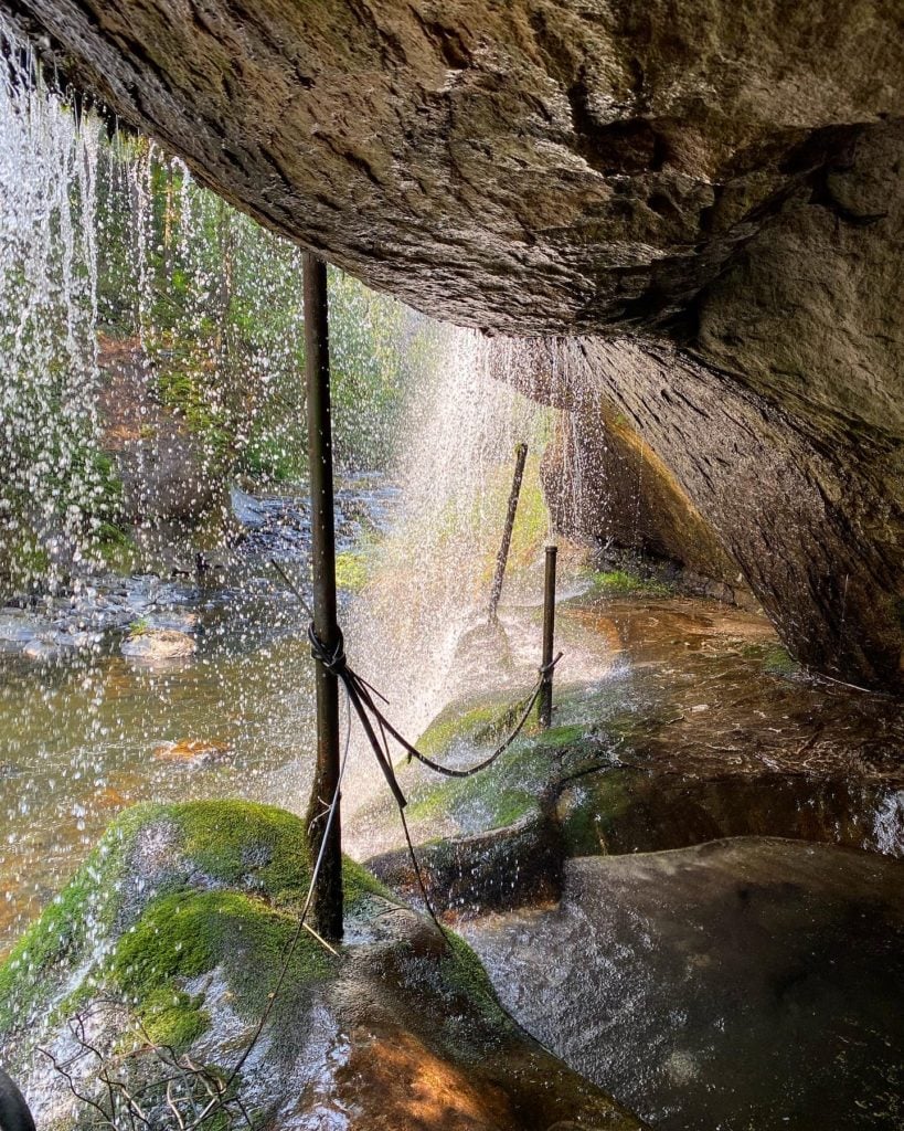Waterfall near Black Diamond
