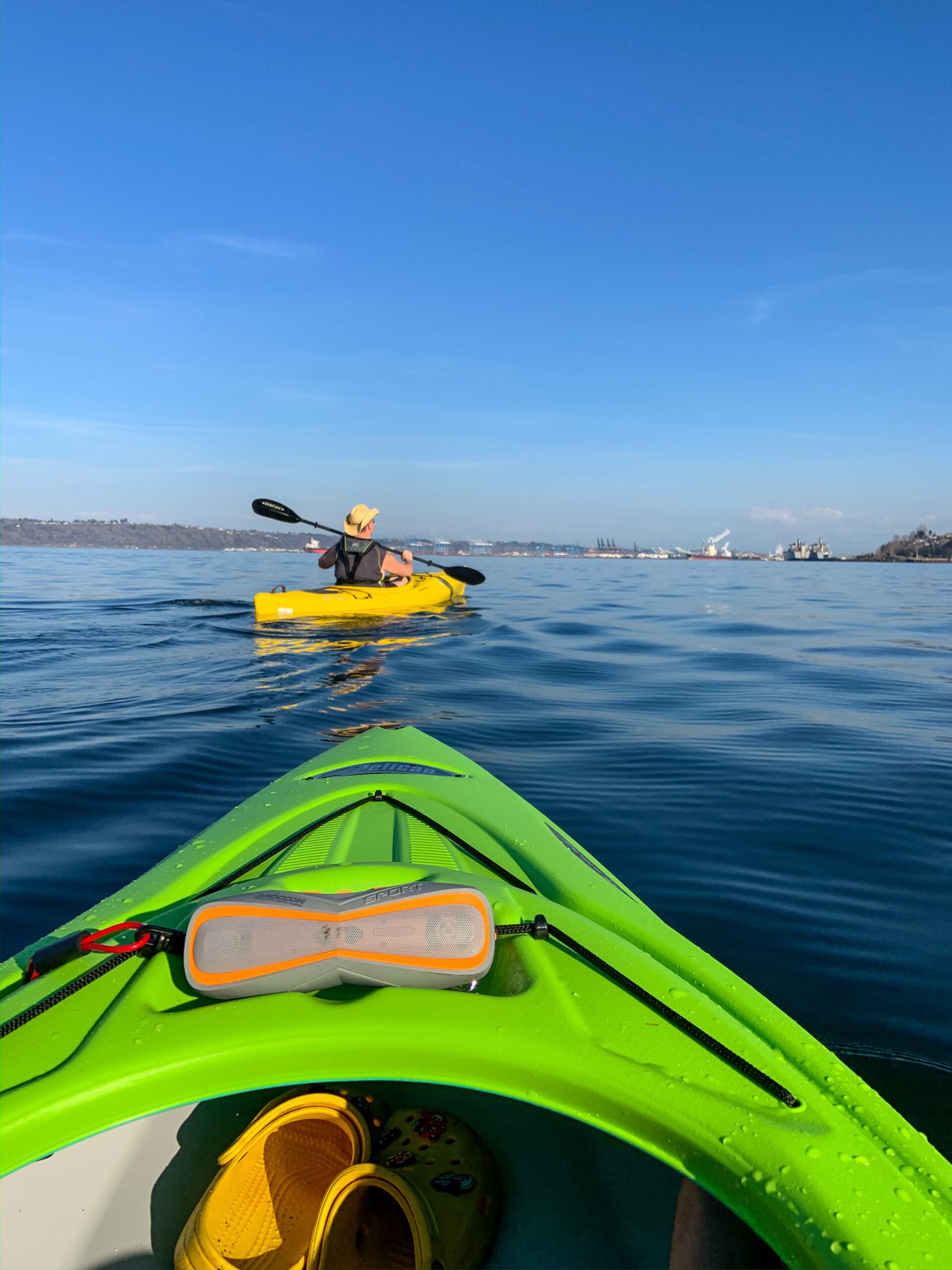 Kayaking at Ruston Way in Tacoma