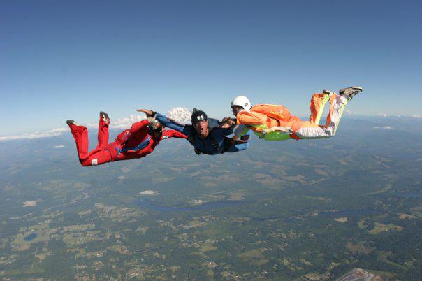 Washington State skydiving at skydive Kapowsin
