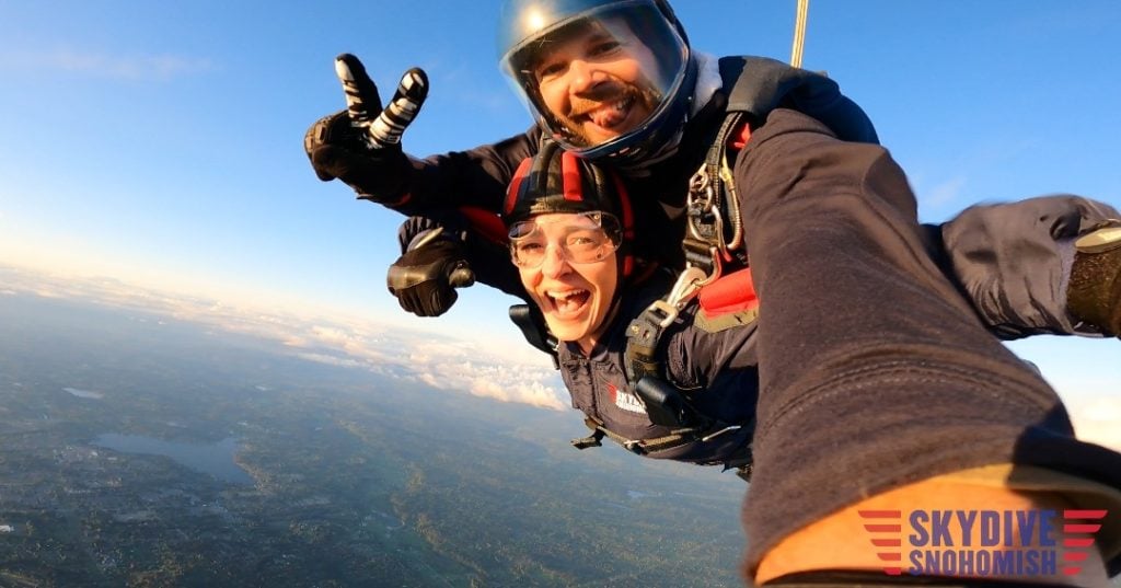 skydiving in washington at skydive snohomish