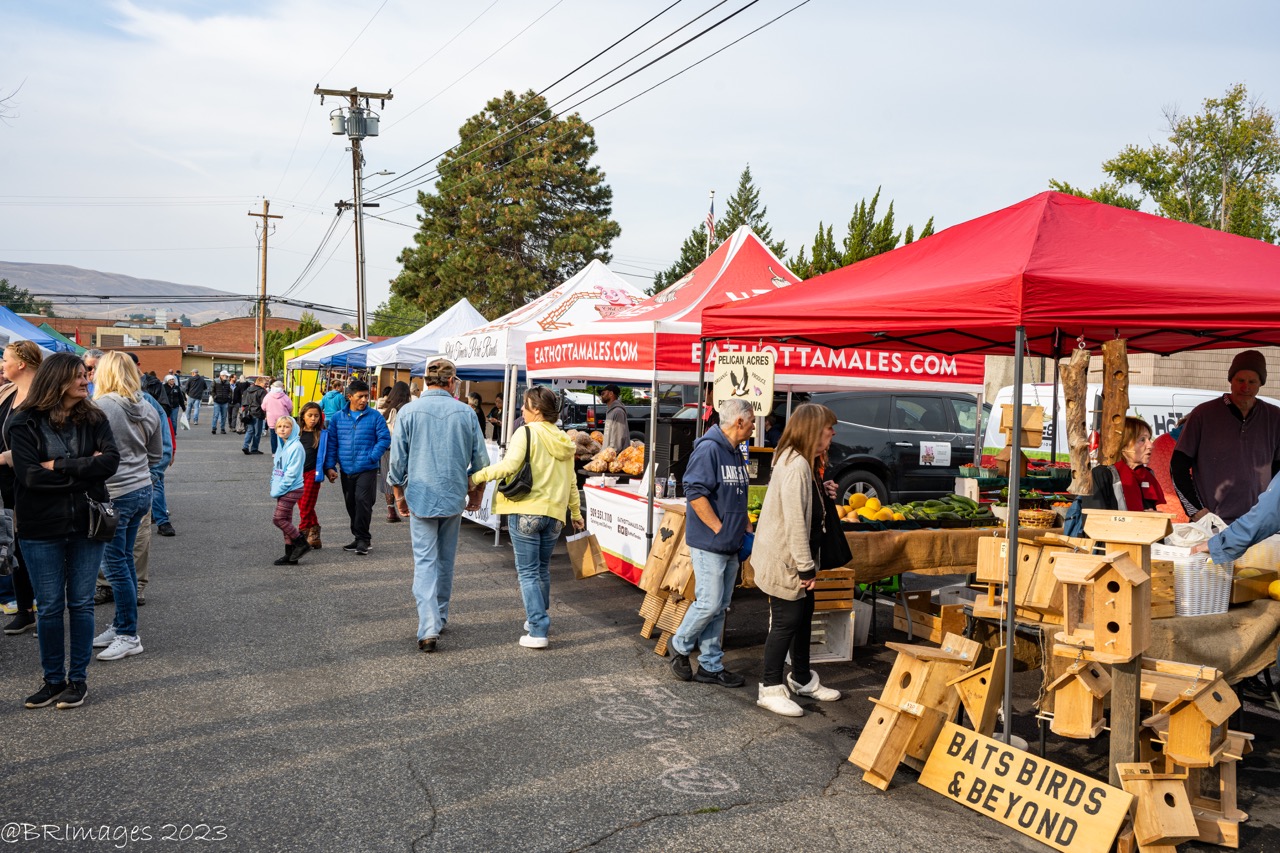 food market, prosser balloon rally