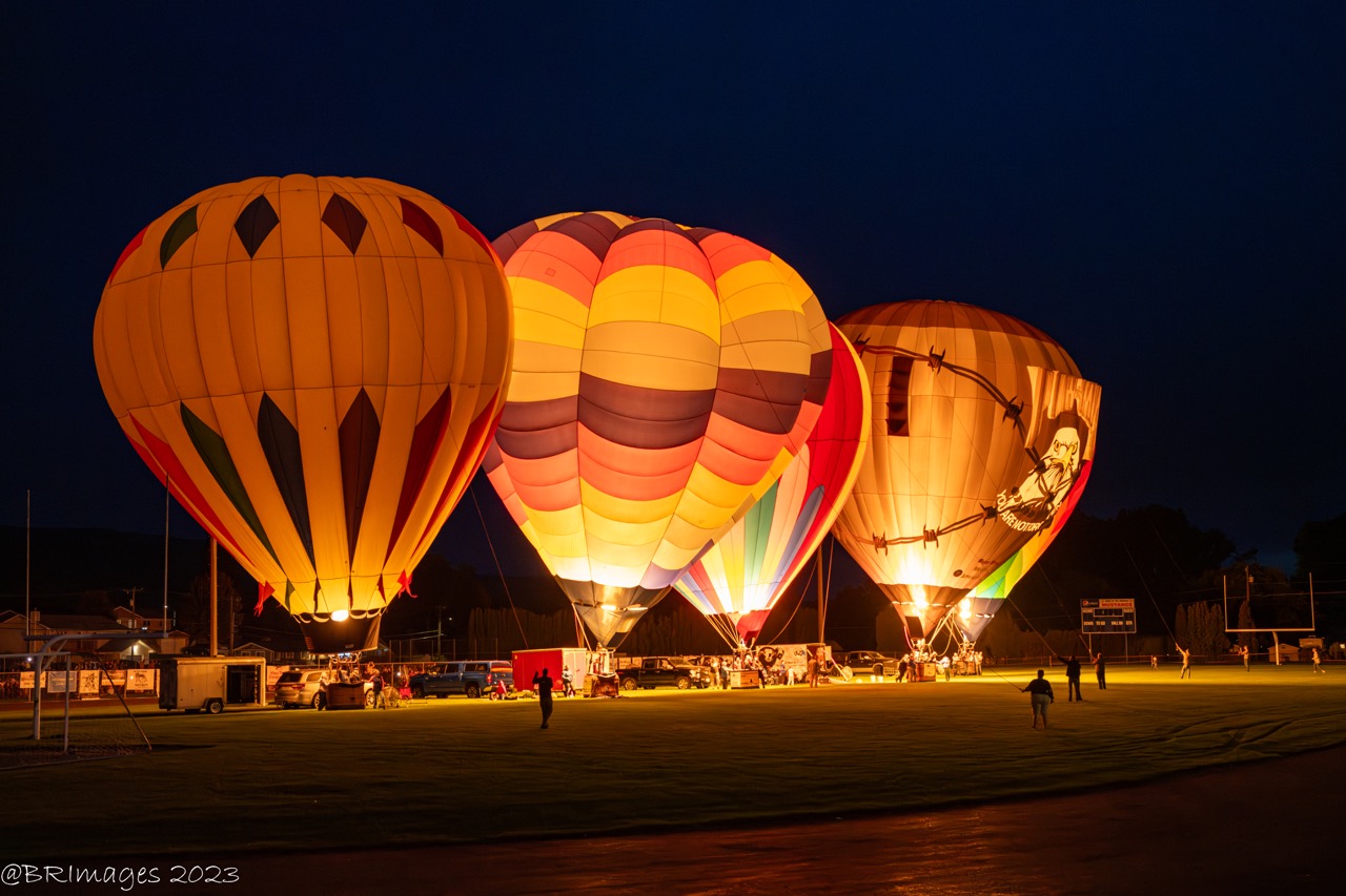 The Night Burn, Prosser Balloon Rally