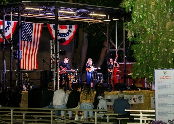 Band on state at Kittitas County Fair