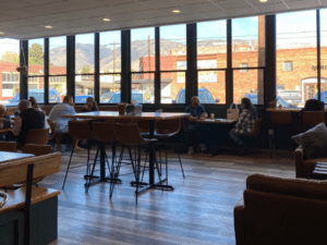 Cot's Peak Coffee Interior