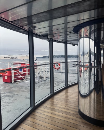 Victoria Clipper Interior