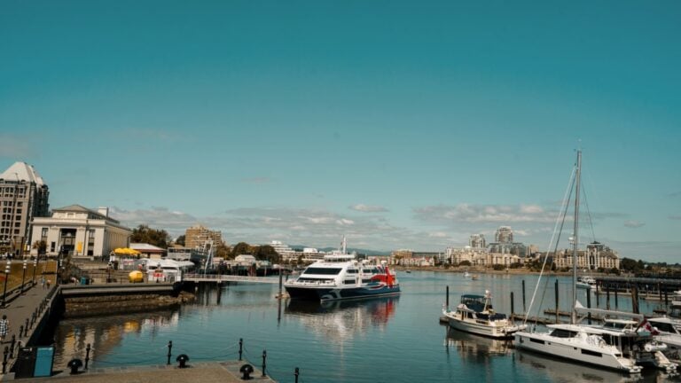 Victoria Clipper in Victoria's Inner Harbour