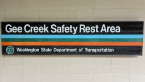 Gee Creek Rest Area Northbound I-5