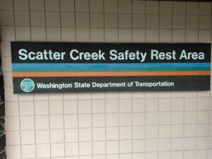 Scatter Creek Rest Area Northbound I-5
