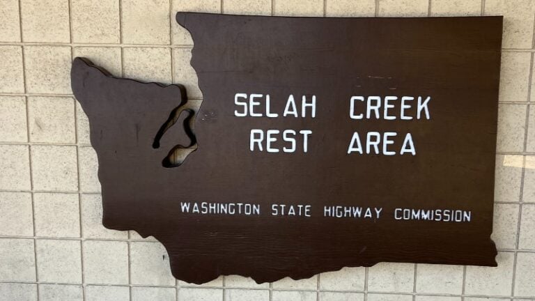 Selah Creek Rest Area I-82 Westbound