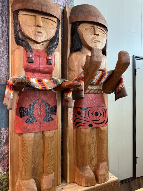 Wood Carvings Catherine Montgomery Interpretive Center