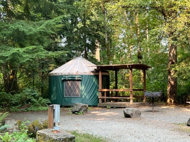 Yurt at Kanaskat-Palmer State Park