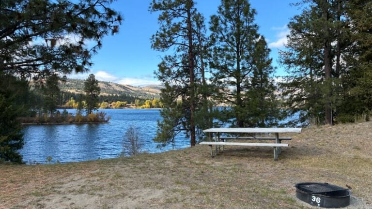 Curlew Lake State Park Camping Spot 36