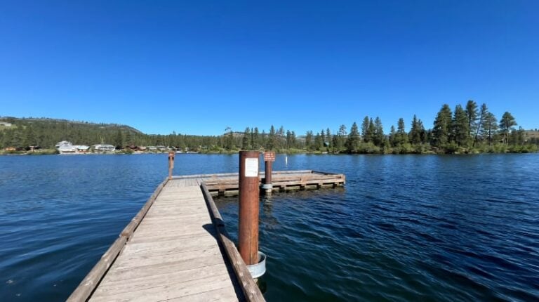 Dock at Curlew Lake State Park