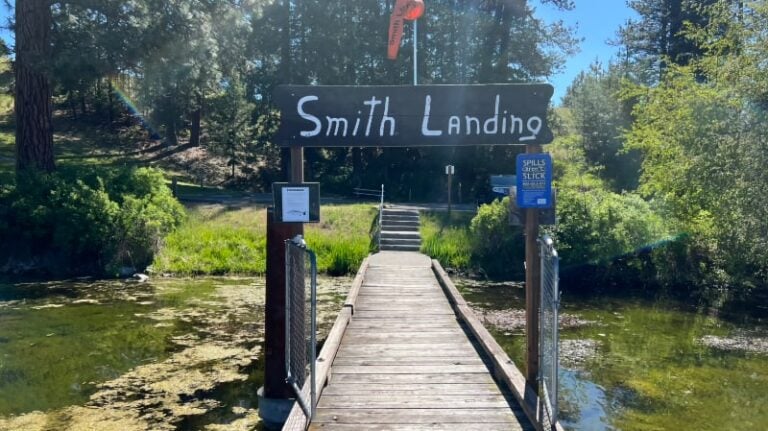Smith Landing Dock at Curlew Lake