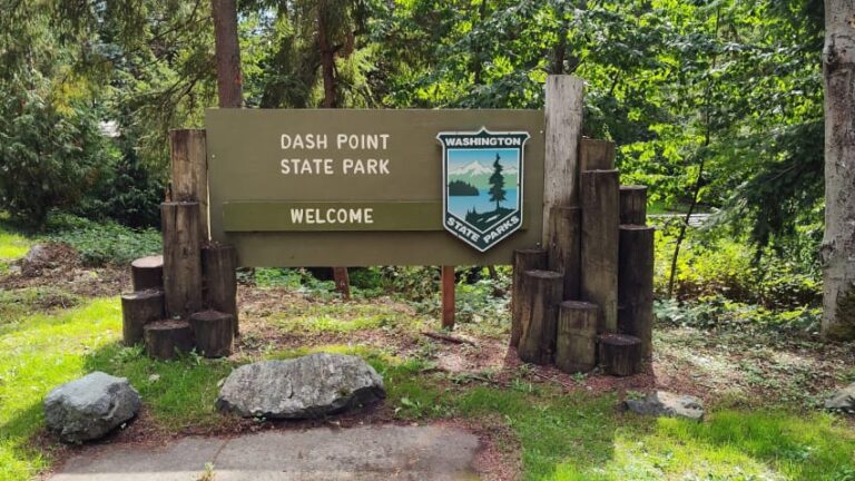 Dash Point State Park Sign