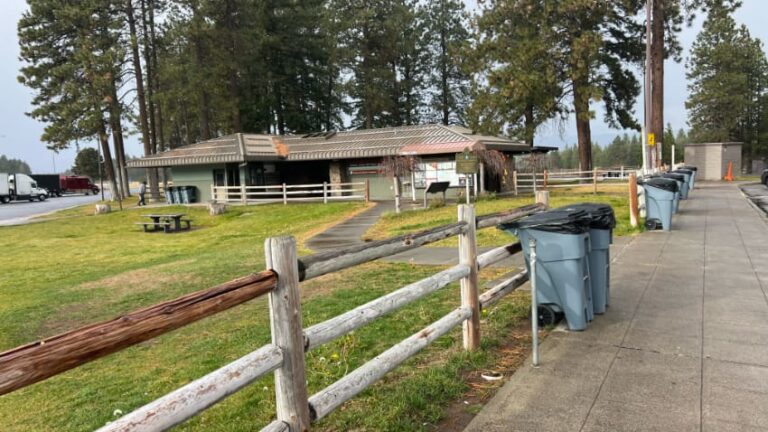 Indian John Hill Rest Area I-90 westbound Rest Room Building