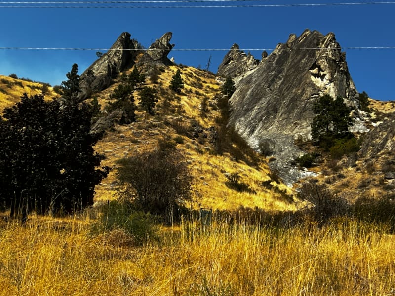 Climb at Peshastin Pinnacles State Park
