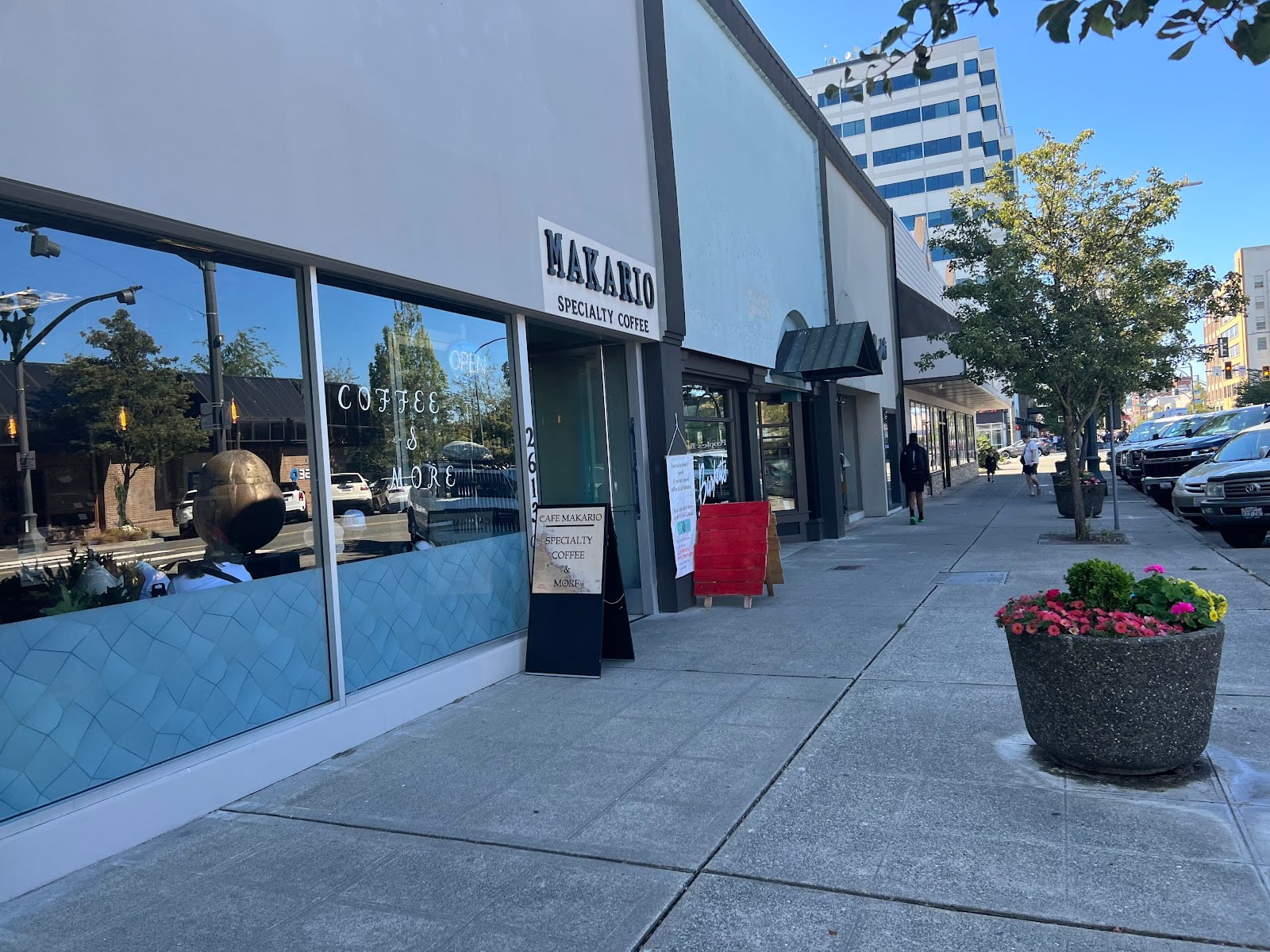 Makario Coffee Roasters in Everett, Washington